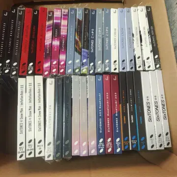 SixTONES 1~13th 싱글 세트 초회, 통상 CD, DVD