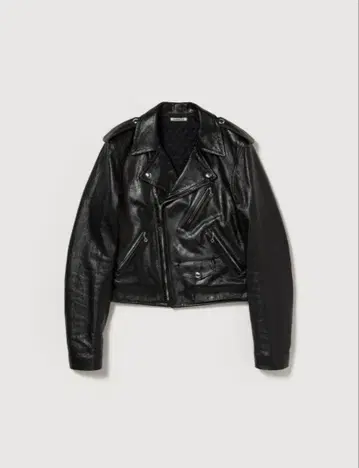 AURALEE 25AW LAMB LEATHER RIDERS JACKET