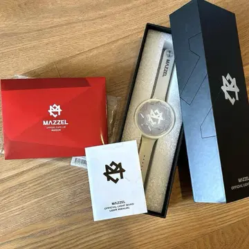 MAZZEL 라이트 밴드 미사용 새상품 FC 가입 혜택 파우치 & 참