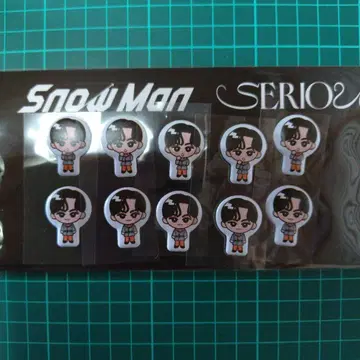 SnowMan 아베 료헤이 SERIOUS 혜택 스노푸쿠 씰