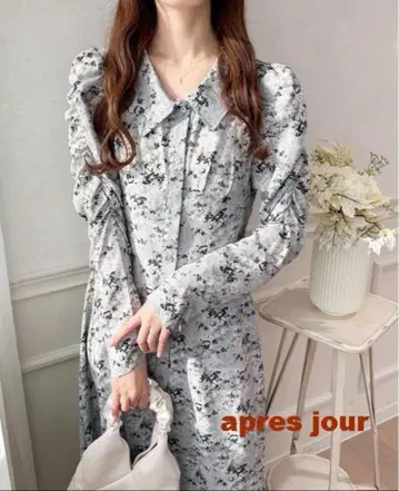 apres jour 꽃무늬 코르셋 원피스 XLFree