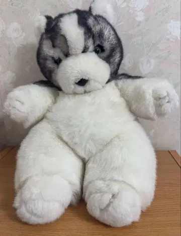 허스키 봉제 인형 40cm