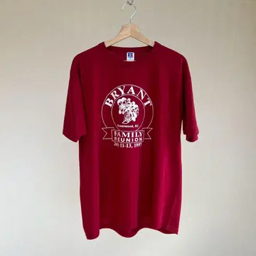 90s USA제 러셀 애슬레틱 프린트 티셔츠 XL 빈티지