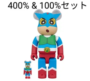 액션 가면 짱구 100% & 400% 베어브릭