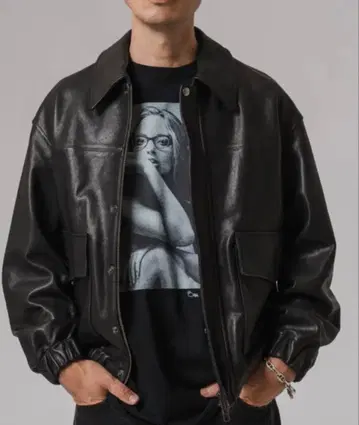 에디피스 가죽 점퍼 A2 LEATHER SHORT BZ
