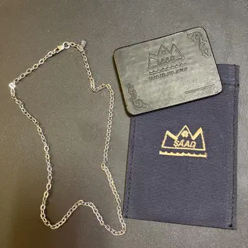 SAAD 목걸이 체인 미사용 새상품