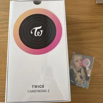 TWICE CANDYBONG Z 응원봉 Ver.2 트레이딩 카드 포함