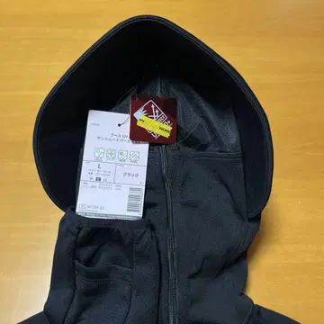 [새상품 택 포함] 워크맨 쿨 UV 선쉐이드 후드티 EX 블랙 L