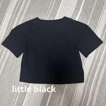 새상품 한국 little black 다크 네이비 상의