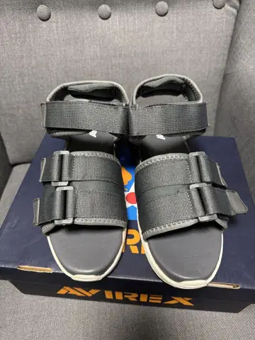 아비렉스 스포츠 샌들 HUDSON GREY WHITE 26cm