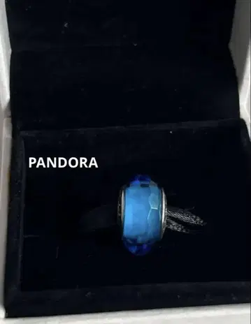 판도라 PANDORA 무라노 유리 참 Turquoise