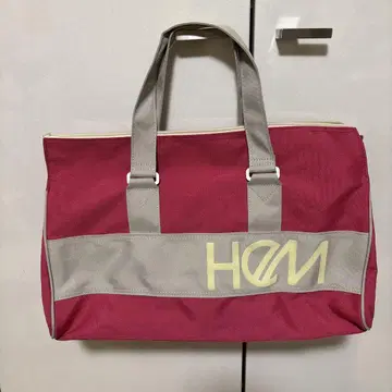 HCM 로고 토트백 핑크