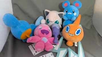 포켓몬 봉제 인형 로토무 물짱이 쫀도기 푸린 릴리 [익명 배송]