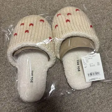 THETOE Charing heart 슬리퍼 크리스마스 박스
