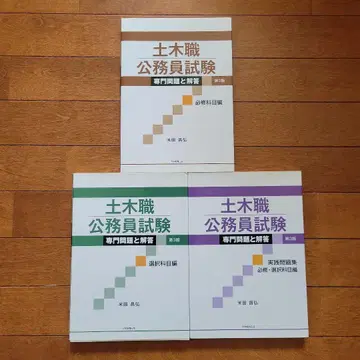 토목직 공무원 시험 전문 문제와 해답 [선택 과목 편]
