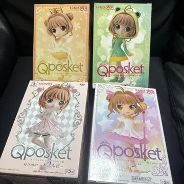 Qposket 카드캡터 사쿠라 피규어 세트