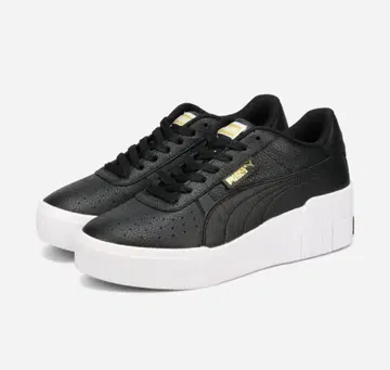 PUMA/푸마 CALI 캘리 웨지 우먼스 통굽 스니커즈 블랙