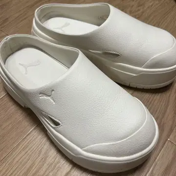 푸마 캘리포니아 샌들 신발 아이보리 23cm