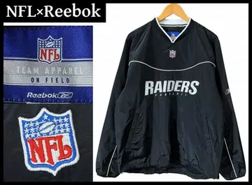 00s 리복 NFL 레이더스 V 넥 풀오버 자켓 M