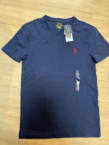 택 포함 새상품 랄프 로렌 여성용 티셔츠 네이비