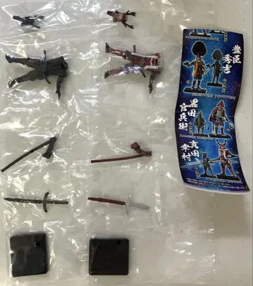 사나다 유키무라 2체 무장 컬렉션 천하통일 야망편 동상판 컬러 오사카성