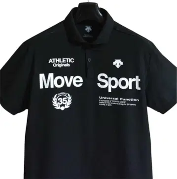 Move Sport 블랙 피케 셔츠