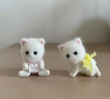 실바니안 패밀리 페르시안 고양이 쌍둥이 해외판