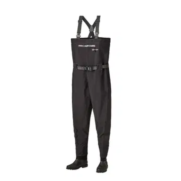 미사용 새상품 리바레이 RBB 서핑 가슴장화 7618 블랙 M25.5