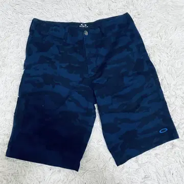 OAKLEY 네이비 카모플라쥬 숏팬츠