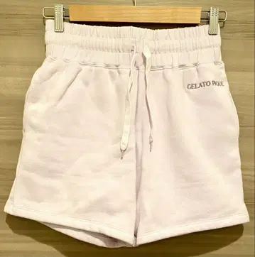 GELATO PIQUE 옅은 핑크 숏팬츠