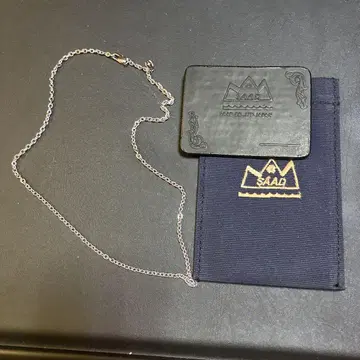 SAAD 목걸이 체인 미사용 새상품