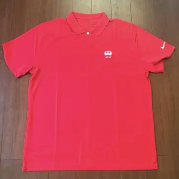 미품 Nike DRI-FIT 빨간색 피케 셔츠 L 골프