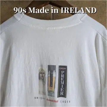 90년대 아일랜드 제 CARLING PREMIER 맥주 기업 티셔츠
