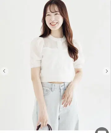 cocodeal 시어 퍼프 니트 가디건