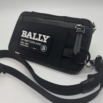 BALLY 스마트폰 숄더백 블랙