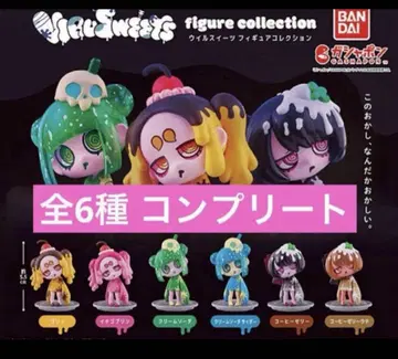 VIRUSWEETS figure collection 전 6종 가챠 컴프