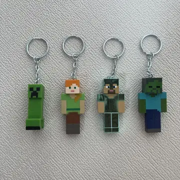 [Minecraft 마인크래프트 키링 4점 마인크래프트