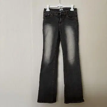 suzen 로우웨스트 데님 팬츠