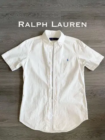 Ralph Lauren 랄프 로렌 버튼 다운 셔츠 화이트