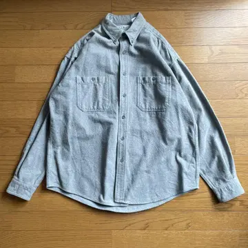 L.L.Bean 엘엘빈 샤모어 셔츠 USA제 그레이 80's