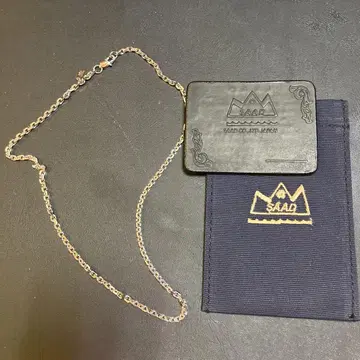 SAAD 목걸이 체인 미사용 새상품