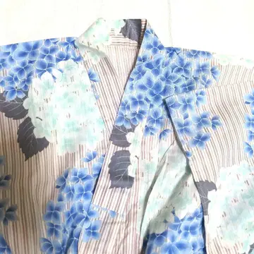 유카타 [ 은은한 3색 수국 ]