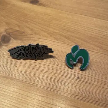 Mrs. GREEN APPLE 젠진 핀 배지 세트 2개