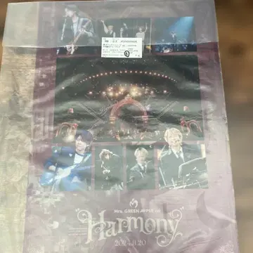 Mrs. GREEN APPLE A3 클리어 포스터 Harmony 타입 J
