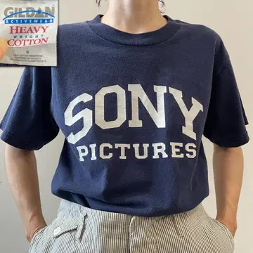 GG292 90년대 티셔츠 소니 픽처스 SONY 프로모 기업