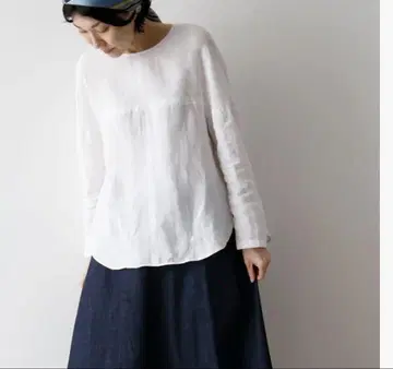 LISETTE 클레멘스 블랑 벨기에 린넨 화이트 38