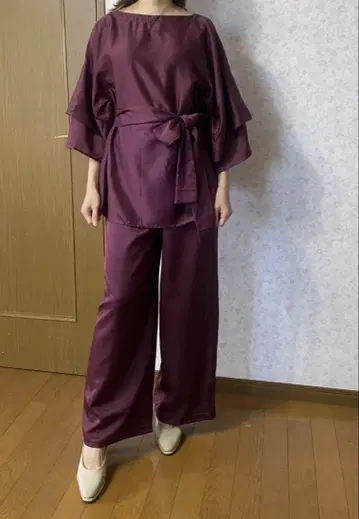 기모노 리메이크 셋업, 순견, 모델 158cm 45kg M~L 사이즈