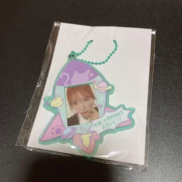 NiziU 마유카 D상 미니 사진 포함 아크릴 슬라이드 키링