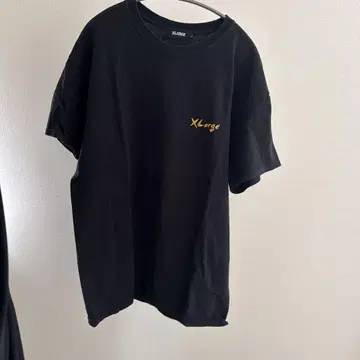 XLARGE 블랙 티셔츠 캑터스 디자인