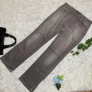 90년대 누디진 스트레이트 데님 그레이 NJ1843 w34 XL